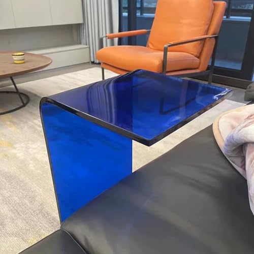 Mesa de centro multifuncional acrílica para trabajar en el sofá o como mesita de noche 7