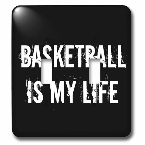 3dRose lsp_195357_2 Basketball is My Life housse de commutation pour interrupteur