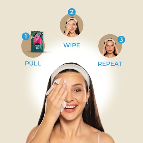 MW&B EVRYDAE Essentials Acne Pimple Face Wipes 10 Pcs, Travel Pack, Women, Men, Wet Wipes for Face, Travel Pack, Facial Wet Tissue, Wet Wipes - Image 6