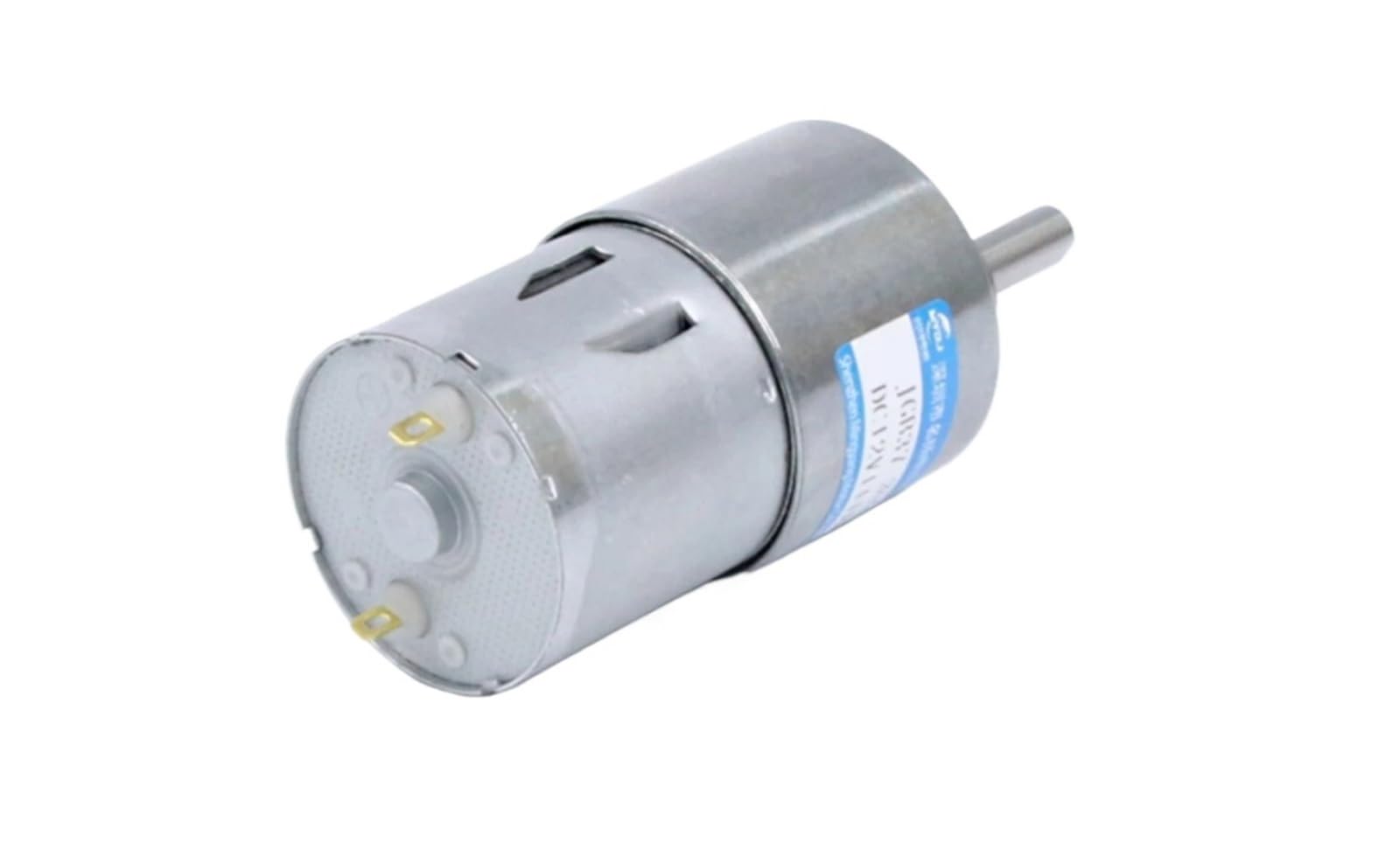 12 V 24 V Micro 37 mm DC silnik zębaty JGB37-3530 wysoki moment obrotowy regulowana prędkość może silnik elektryczny do urządzeń domowych (12 V 107 obr./min, silnik i wspornik)