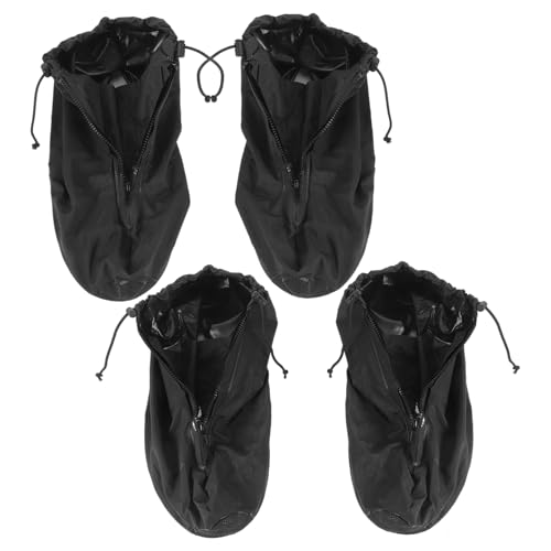 Couvre-chaussures imperméables en plastique lavables - Lot de 2 paires pour la randonnée outdoor