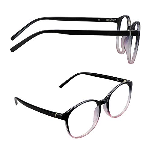 Image of Vintage Round Progressive Multifocal Presbyopic Glasses, Photochromic Gray Sunglasses for Men Women Readers (+0.00 /+1.50 Magnification)