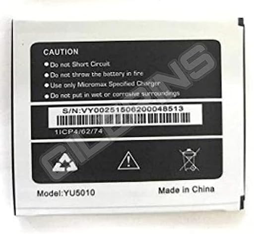 Image of Original YU5010 Battery for Micromax Yu Yuphoria Battery with 6 Month Warranty*** (Z000299)