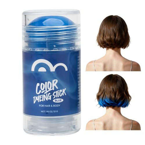 Tinte temporal para el pelo, lavable, lápiz de color temporal portátil, para baile, boda, Navidad, cumpleaños, actuaciones en escenarios, fiestas, Halloween, mujeres, niños, niñas