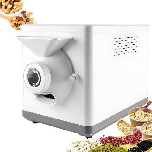 vnmudzeo TorréFacteur éLectrique Professionnel De 1600 W - TréMie De 1000 G - Grande Capacité, Orifice De Remplissage Amovible, Nettoyage Facile White