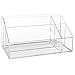 STORi Premium Quality Clear Plastic Makeup Palette and Brush Holder