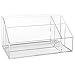 STORi Premium Quality Clear Plastic Makeup Palette and Brush Holder