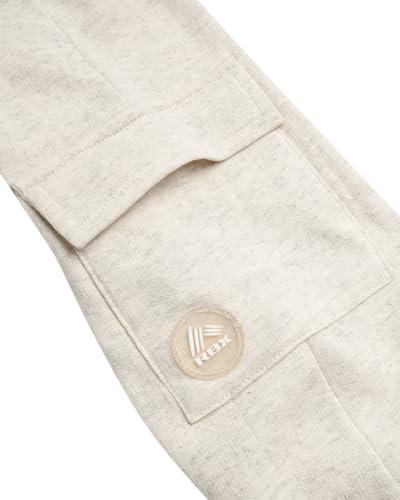 RBX Toddler Boys Jogger Pants - 2 Pack Fleece Pull On Athletic Joggers for Boys - Soft Everyday Toddler Jogger Pants (2T-7)4