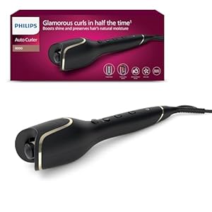 Boucleur Automatique Philips Série 8000 - 27 Styles, Noir