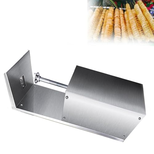Cortadora eléctrica de papas en espiral de acero inoxidable