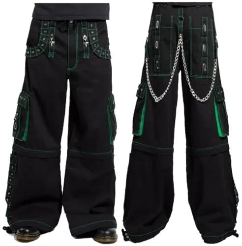 パンツ three quarter pants bondage pants Amazon.com: Tripp NYC Skate Punk Bondage Pants Black 24