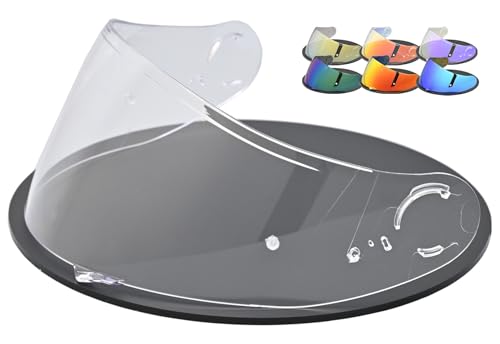 Compatible with SHOEI GT Air 2 Visor GT Air Neotec CNS-1 TC-5 TC-9 Replacement Motorcycle Helmet Face Shield UV Protection Anti-Scratch Windproof Quick Installation and Removal (Transparent)