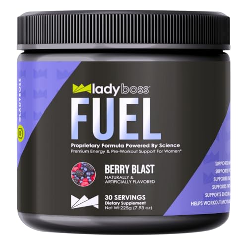 LadyBoss - Fuel - Berry Blast Drink for Women -