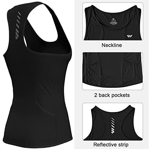 Image of Wulibike Sleeveless Cycling Jersey Women Running Shirts Vest bike top Summer Biking tank Basic Top With Pockets