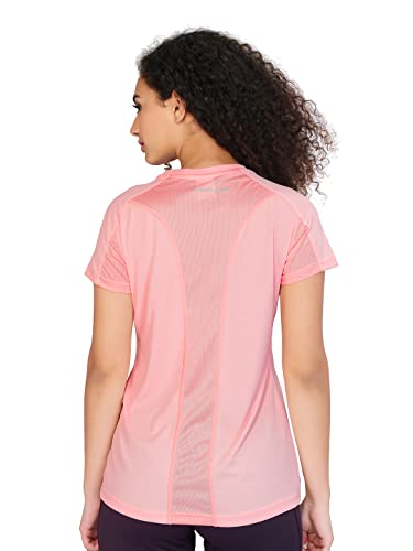 Image of TECHNOSPORT Women's 100% Polyester Regular Fit T-Shirt