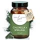 Chlorella+Spirulina Kapseln mit MCT und Bambusextrakt. In Deutschland hergestellt