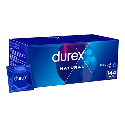 Durex Preservativos Natural, Para Confort Y Seguridad, 144 Condones Durex Preservativos Natural, Para Confort Y Seguridad, 144 Condones