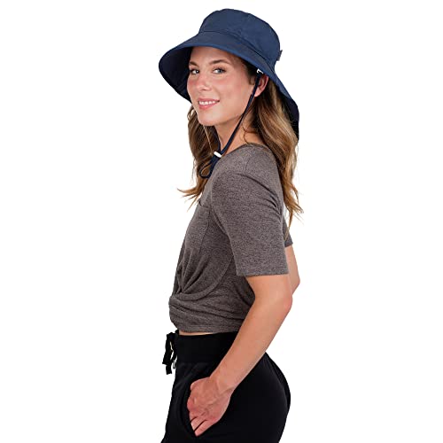 Image of JAN & JUL Water Resistant Sun Hat with UV Protection and Neck Flap for Men and Women