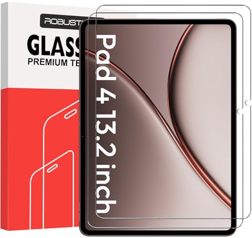 Image of Robustrion Tempered Glass for OnePlus Pad 4 13.2 inch Screen Protector, 2 Pack | Screen Protector Guard for OnePlus Pad 4 13.2 inch Tempered Glass