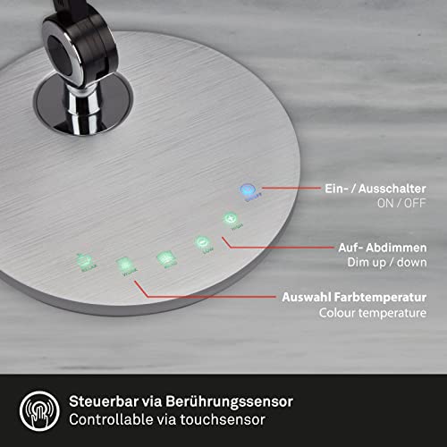 Briloner - Lampada da tavolo a LED, lampada da