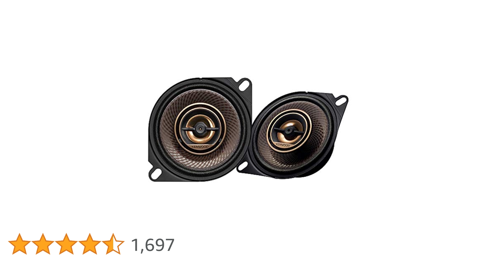 KENWOOD 10cm コアキシャル型スピーカー KFC-RS104 廃盤 KENWOOD 10cm コアキシャル型スピーカー KFC-RS104 廃盤 - メルカリ