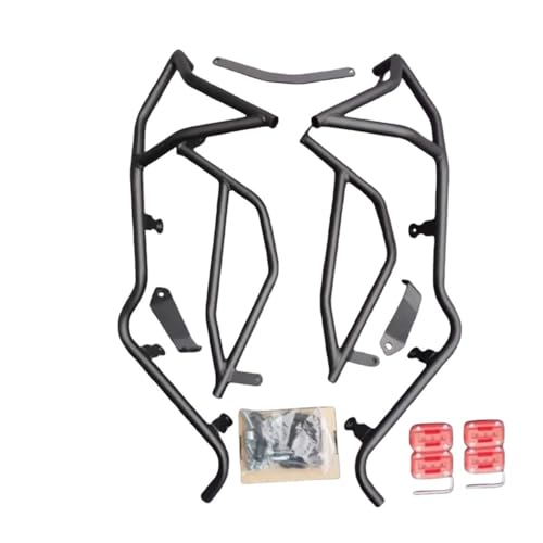 Crash bar pour SR250GT protection moteur moto noire cascade contre chutes 2025