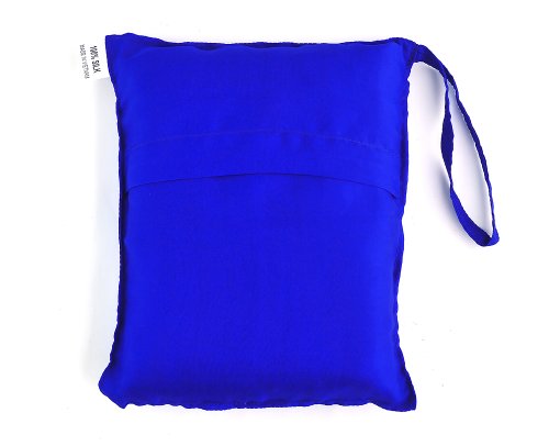 Marycrafts - Sábana de Viaje de Seda de Morera 100% Pura para Saco de Dormir, Azul