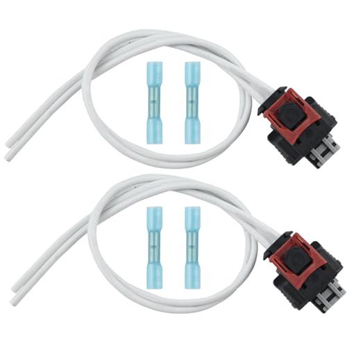 MEMOEO Injector Pigtail Connector 19368140 PT3739 Cmpatible with 6.6L L5P Duramax Engine SILVERADO SIERRA CANYON EXPRESS 2Pcs