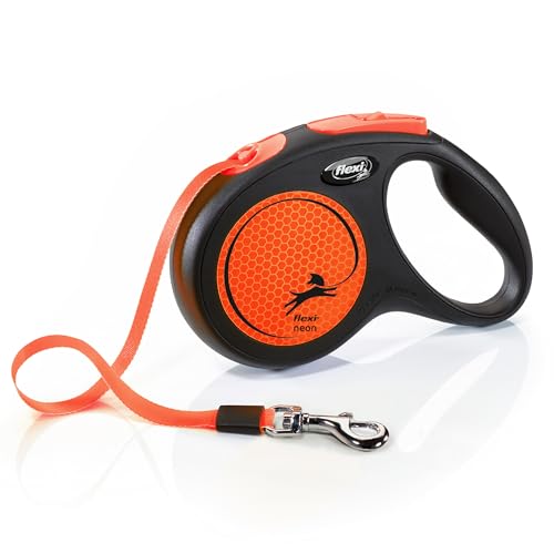 flexi New Neon Rollleine für die Nacht