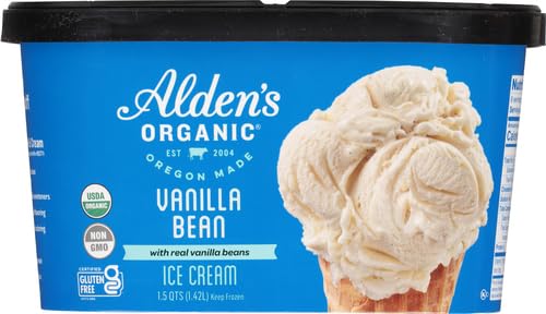 Alden'S 0072609741851 Organic Vanilla Bean Ice Cream thumb #1