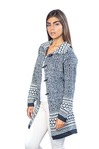 Alpaca Wool Cardigan | Warm & Soft Fair Isle Sweater for Women | Alpaka2