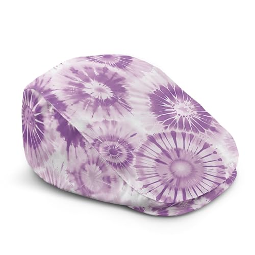 Chapeau gatsby femme violet pour conduite et sorties | Casquette de cabbie stylée