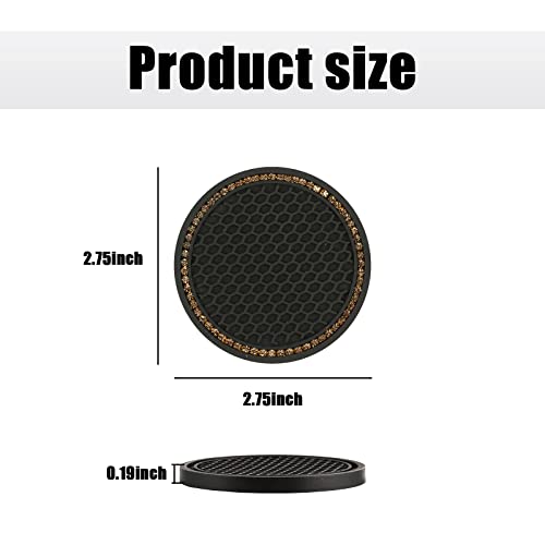 Fogfar Pack-2 Posavasos Antideslizantes para Auto miniatura 2