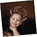 CIYODO Bull Headband for Boys and Girls Unique Animal Headpiece for Halloween Cosplay and Themed Parties Comfortable and Lightweight Design for Fun Dress-up Events