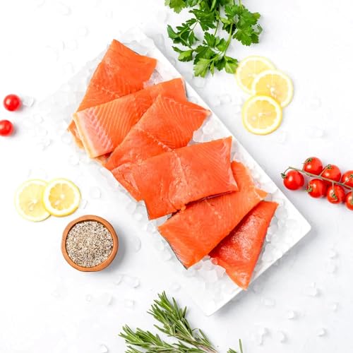 SeaBear Wild Alaskan Coho Salmon Dinner Fillets