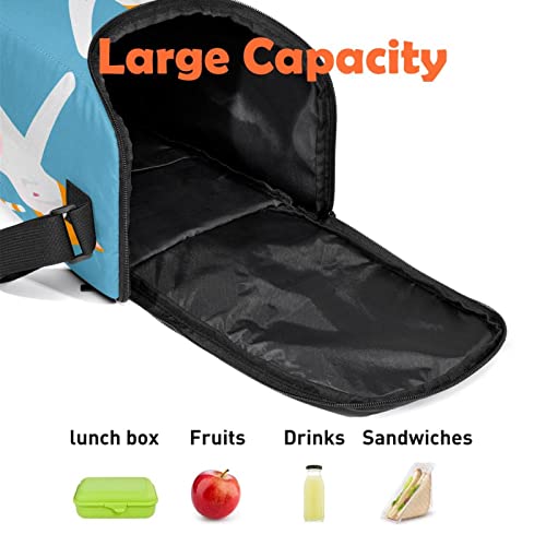 Bolsa de almuerzo con compartimento amplio que evita derrames de comida 3