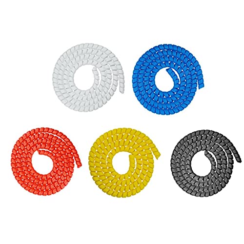 PJKKawesome Protecteur De Câble De Tube De Frein De Scooter, Cache-câble De Frein en Spirale Ignifuge De 1 M pour Scooter - Image 5