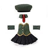 1/12 ミリタリーコスチュームset カーキ×ブラック