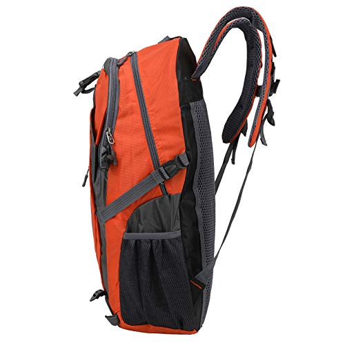 Zaino da Campeggio da di Emergenza Pregevole Fattura 6 Colori 40L per Arrampicata Sportiva allaria Aperta Escursionismo in arancione nylon