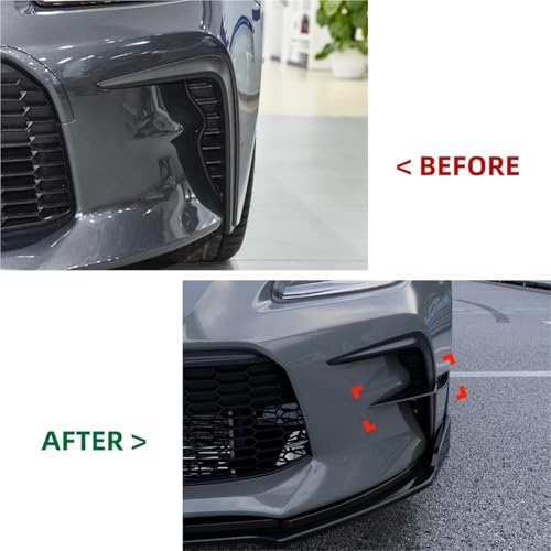 Spoiler de lip pour Toyota GR86 2022+ aspect carbone - 4