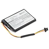 cellePhone Batterie Li-ION Compatible avec Tomtom Go 50 500 510 600 - One 140 140S US - Start 50 - VF65 VF6D VF6S (Remplacement pour 6027A0089521)