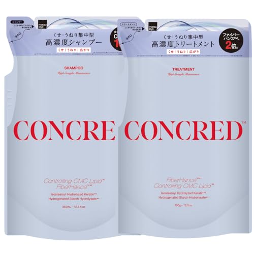 �y�Z�b�g�̔��z �R���N���b�h CONCRED �V�����v�[ �l�ߑւ� 350ml + �g���[�g�����g �l�ߑւ� 350g �e��1�Z�b�g ���Z�x�V�����v�[���g���[�g�����g (�����E���˂蔯�� �㎿�X�g���[�g����)