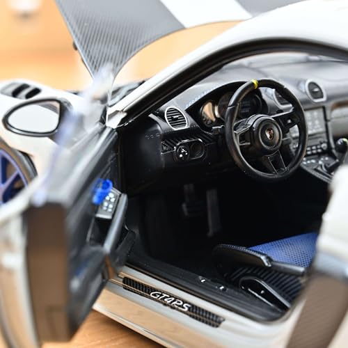 Modelo a escala 1:18 Porsche Cayman GT4 RS Norev miniatura 4
