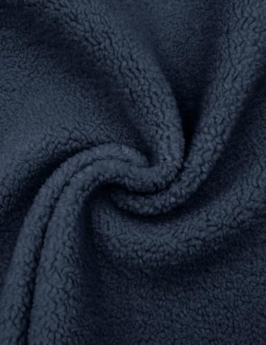 Minclouse Girls Fleece Vest Sleeveless Button Down Sherpa Jacket Cute Color Block Outerwear with Pockets for Toddler & Kids4