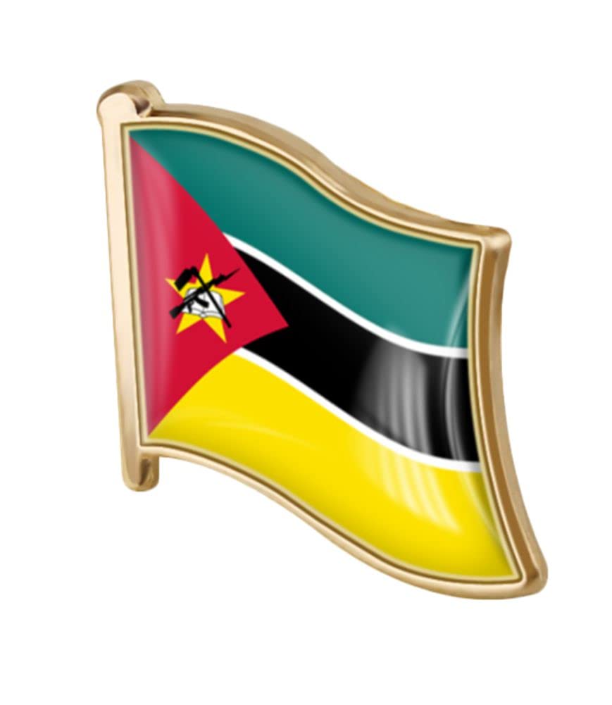 vmcoatdu Country Flag Pin Badge International Travel Brooch Metal Alloy Souvenir Pin for Hat Clothes Backpack