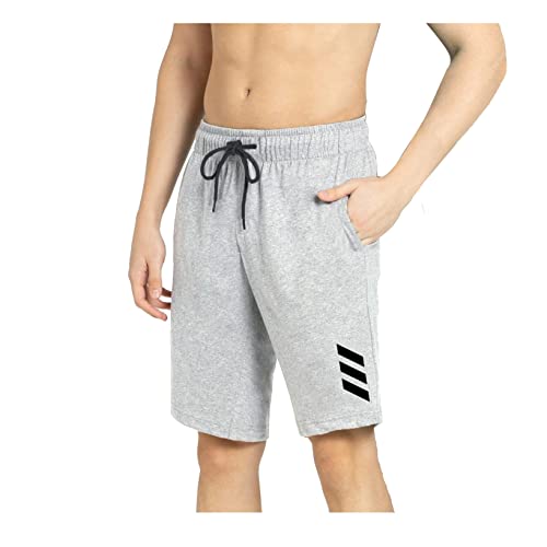 Image of KART BLACK Plus Sizes Men's Cotton Knee Length Shorts(M,L,XL,XXL,XXXL,4XL,5XL Shorts)| Casual and Night Wear Mens Shorts Pack of 3