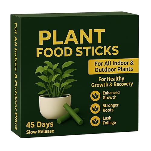 100% Natural Fertilizer Sticks, Magic Stick Plant Food for Indoor & Outdoor Plants, natural fertilizer for Home Garden Plants | Plant Growth Booster Healthy (40pcsplant stick)