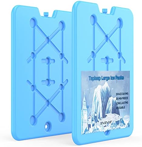 Amazon.com : Tapleap Large Ice Packs for Coolers - Freezer ...