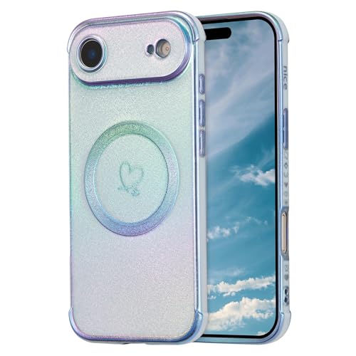 ZTOFERA Magnetic for iPhone Air Case 6.5",Iridescent Blue