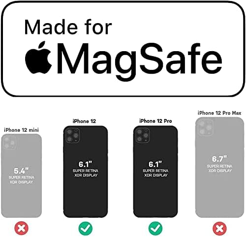 OtterBox Defender Series Screenless Case with Magsafe for iPhone 12 & 12 PRO (ONLY) Non-Retail Packaging - Lavender Bliss - with Microbial Defense